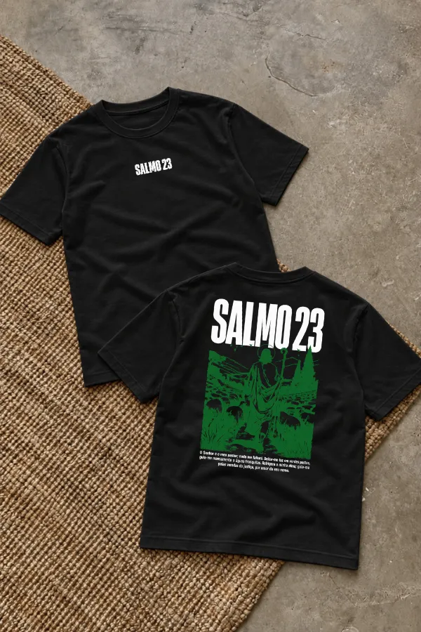 Camiseta Básica Regular Salmo 23