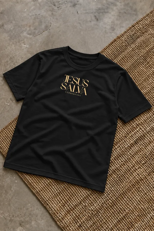 Camiseta Básica Regular Jesus Salva